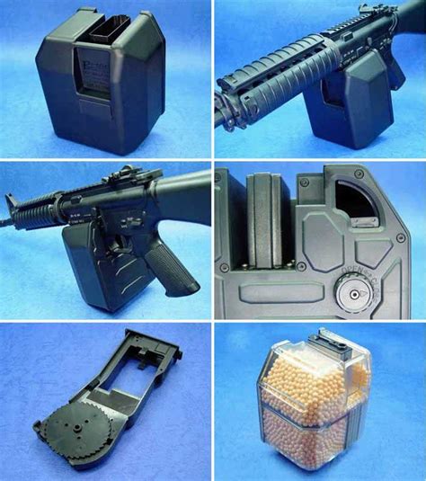 airsoft m4 box mag electric|best airsoft m4 drum mag.